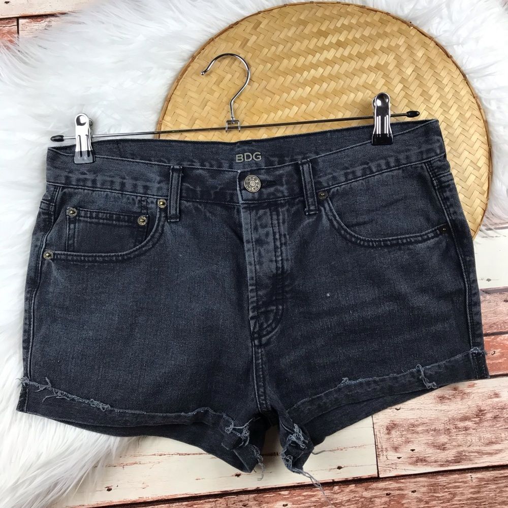 Urban outfitters‎ BDG Tom girl Jean shorts black